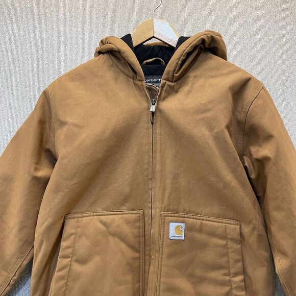 Carhartt Jacket Canvas Active Quilted Lined Youth Large 14/16 NWT - Picture 3 of 9